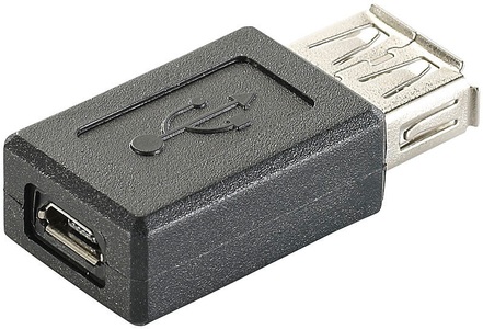 Auvisio, auvisio USB-2.0-Adapter von USB-A-Buchse zu Micro-USB-B-Buchse, USB-2.0-Adapter von USB-A-Buchse zu Micro-USB-B-Buchse