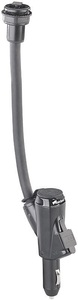Navgear, NavGear Schwanenhals-Navi-Halterung für 12-Volt-Buchse, 2x USB, 1x 12/24 Volt, Schwanenhals-Navi-Halterung für 12-Volt-Buchse, 2x USB, 1x 12/24 Volt