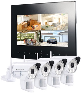 VisorTech, VisorTech Digitales Überwachungssystem DSC-720.mc mit 4 LED-HD-Kameras (IP54), Digitales Überwachungssystem DSC-720.mc mit 4 LED-HD-Kameras (IP54)