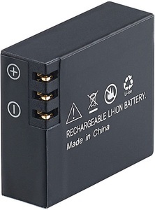 Somikon, Somikon Li-Ion-Akku für DV-4017.WiFi, DV-3217.WiFi & DV-1212 V2, 3,7V, 1050mAh, Li-Ion-Akku für DV-4017.WiFi, DV-3217.WiFi & DV-1212 V2, 3,7V, 1050mAh