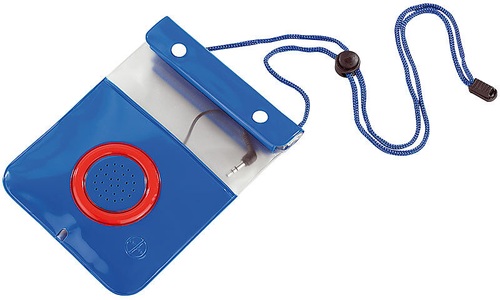 Somikon, Somikon Wasserdichte Lautsprecher-Tasche für Player bis 110x125 mm, Wasserdichte Lautsprecher-Tasche für Player bis 110x125 mm