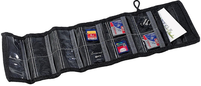 Xcase, Xcase Tasche für bis zu 12 Speicherkarten, Tasche für bis zu 12 Speicherkarten