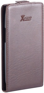 Xcase, Xcase Stilvolle Klapp-Schutztasche für Samsung Galaxy S3, braun, Stilvolle Klapp-Schutztasche für Samsung Galaxy S3, braun