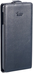 Xcase, Xcase Stilvolle Klapp-Schutztasche für Samsung Galaxy S4 mini, schwarz, Stilvolle Klapp-Schutztasche für Samsung Galaxy S4 mini, schwarz