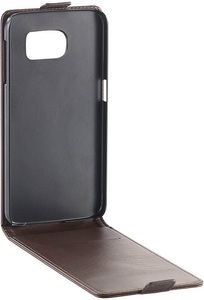 Xcase, Xcase Stilvolle Klapp-Schutztasche für Samsung Galaxy S6, braun, Stilvolle Klapp-Schutztasche für Samsung Galaxy S6, braun