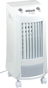 Sichler Haushaltsgeräte, Sichler Haushaltsgeräte Luftkühler mit Wasserkühlung LW-440.w, 65 Watt, Swing-Funktion, Luftkühler mit Wasserkühlung LW-440.w, 65 Watt, Swing-Funktion