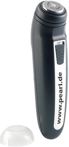 Pearl, Pearl Elektrischer Mini-Reise-Rasierer mit Batteriebetrieb, Elektrischer Mini-Reise-Rasierer mit Batteriebetrieb