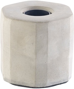Lunartec, Lunartec Dekorative Beton-Tischleuchte für E27-Lampen, bis 40 Watt, grau, Dekorative Beton-Tischleuchte für E27-Lampen, bis 40 Watt, grau