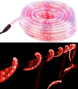Lunartec, Lunartec LED-Lichtschlauch für Innen- & Aussenbereich, 720 LEDs, 20 m, rot, IP44, LED-Lichtschlauch für Innen- & Aussenbereich, 720 LEDs, 20 m, rot, IP44