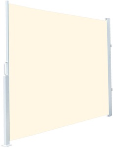 Royal Gardineer, Royal Gardineer Seitenmarkise 180 x 300 cm, für Garten, Balkon und Terrasse, beige, Seitenmarkise 180 x 300 cm, für Garten, Balkon und Terrasse, beige