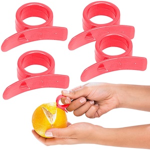 Super, Super 4er-Set Orangenschäler "Super-Fix" im 2er-Set, 4er-Set Orangenschäler 