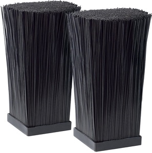TokioKitchenWare, TokioKitchenWare 2er-Set Ersatz-Borsteneinsätze für Messerblock, 2er-Set Ersatz-Borsteneinsätze für Messerblock