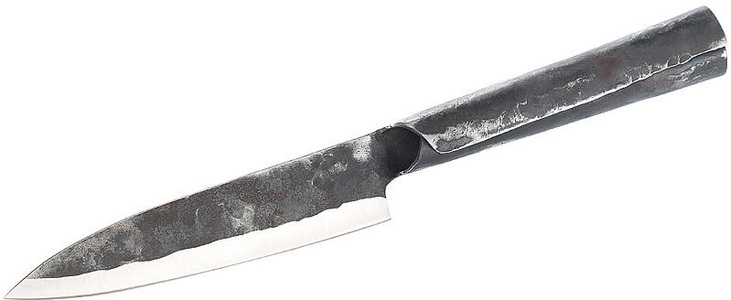 TokioKitchenWare, TokioKitchenWare Allzweckmesser mit 16-cm-Klinke und Stahlgriff, handgefertigt, Allzweckmesser mit 16-cm-Klinke und Stahlgriff, handgefertigt