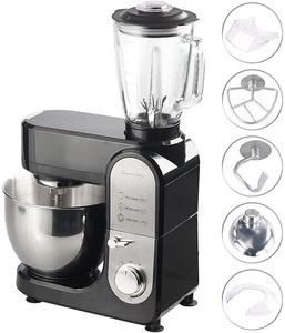 Rosenstein & Söhne, Rosenstein & Söhne All-in-One-Küchenmaschine mit Fleischwolf und Mixaufsatz, 1.000 Watt, All-in-One-Küchenmaschine mit Fleischwolf und Mixaufsatz, 1.000 Watt