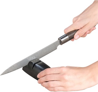 Rosenstein & Söhne, Rosenstein & Söhne Diamant-Hand-Messerschärfer für Stahl-& Keramik-Klingen, Diamant-Hand-Messerschärfer für Stahl-& Keramik-Klingen