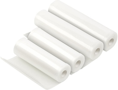 Rosenstein & Söhne, Rosenstein & Söhne 4 Profi-Folienrollen für Vakuumierer, 2x 20 x 500 cm & 2x 28 x 500 cm, 4 Profi-Folienrollen für Vakuumierer, 2x 20 x 500 cm & 2x 28 x 500 cm