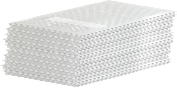 Rosenstein & Söhne, Rosenstein & Söhne 100 Profi-Folienbeutel für Balken-Vakuumierer, 15 x 20 cm, 100 Profi-Folienbeutel für Balken-Vakuumierer, 15 x 20 cm
