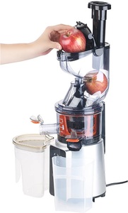 Rosenstein & Söhne, Rosenstein & Söhne Digitaler Slow Juicer & Kaltpress-Entsafter f. ganze Früchte, 8 Progr., Digitaler Slow Juicer & Kaltpress-Entsafter f. ganze Früchte, 8 Progr.