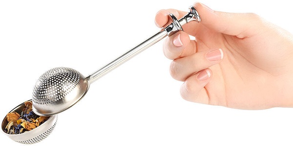Pearl, Pearl Teesieb aus rostfreiem Edelstahl, Ø 5 cm, spülmaschinengeeignet, Teesieb aus rostfreiem Edelstahl, Ø 5 cm, spülmaschinengeeignet