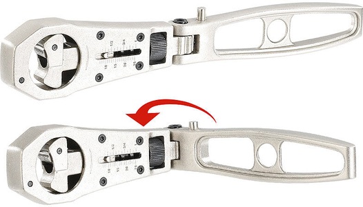 AGT, AGT Ratschenschlüssel mit verstellbarem Durchmesser von 8-25 mm, Ratschenschlüssel mit verstellbarem Durchmesser von 8-25 mm