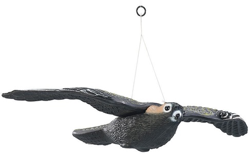 Royal Gardineer, Royal Gardineer Vogelschreck "Falke" zum Aufhängen, 54 cm Flügel-Spannweite, Vogelschreck 