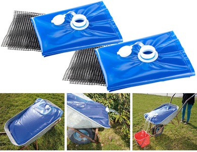 AGT, AGT 2er-Set Wasserbehälter für die Schubkarre, 80 Liter, 2er-Set Wasserbehälter für die Schubkarre, 80 Liter