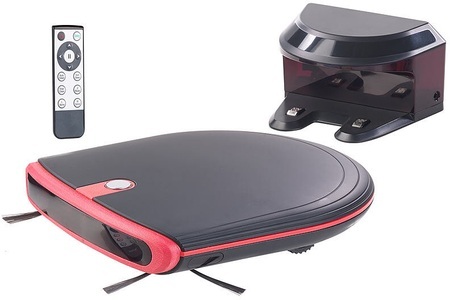 Sichler Haushaltsgeräte, Sichler Haushaltsgeräte Ultraflacher Reinigungs- & Staubsauger-Roboter, 120 Min. Akku-Laufzeit, Ultraflacher Reinigungs- & Staubsauger-Roboter, 120 Min. Akku-Laufzeit
