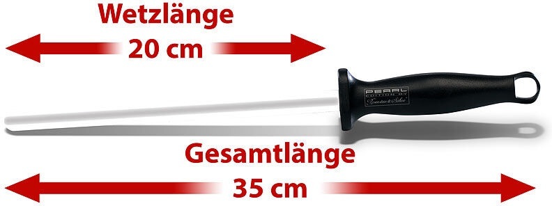 Rosenstein & Söhne, Rosenstein & Söhne Keramik-Schleifstab für Stahlmesser, Keramik-Schleifstab für Stahlmesser