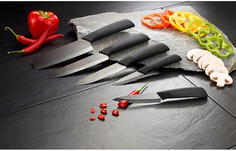 Rosenstein & Söhne, Rosenstein & Söhne Keramik-Obst-und Gemüsemesser mit 10 cm Klinge, Keramik-Obst-und Gemüsemesser mit 10 cm Klinge