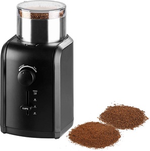 Rosenstein & Söhne, Rosenstein & Söhne XXL Kaffee- & Gewürzmühle, Schlagmahlwerk, 200W, bis 70g, 5 Mahlgrade, XXL Kaffee- & Gewürzmühle, Schlagmahlwerk, 200W, bis 70g, 5 Mahlgrade