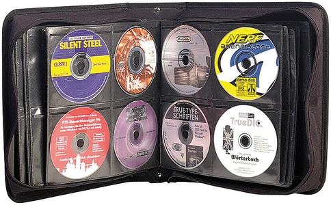 Xcase, Xcase CD/DVD/BD-Tasche für 240 CD/DVD/BDs, CD/DVD/BD-Tasche für 240 CD/DVD/BDs