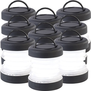 Pearl, Pearl Faltbare Mini-Campingleuchte, Batteriebetrieb, 20 Lumen 0,5 W, 3er-Set, Faltbare Mini-Campingleuchte, Batteriebetrieb, 20 Lumen 0,5 W, 3er-Set