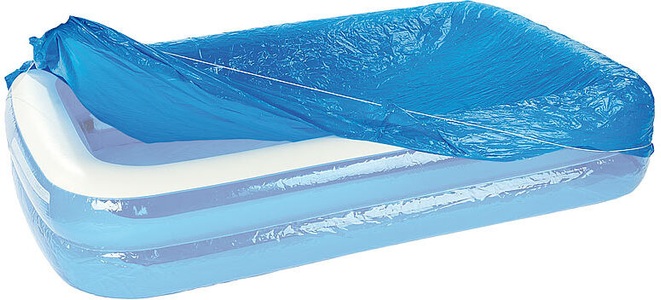 Speeron, Speeron Abdeckung für Jumbo-Planschbecken NC-8352, 247 x 157 cm, Abdeckung für Jumbo-Planschbecken NC-8352, 247 x 157 cm