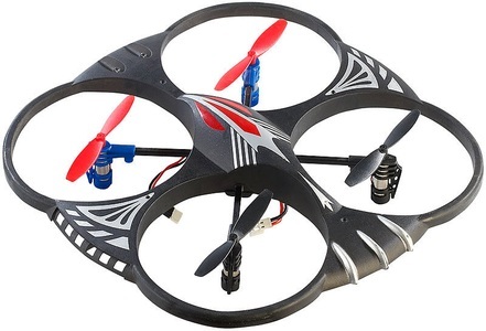 Simulus, Simulus 4-CH-Quadrocopter GH-4L mit 360°-Flip-Funktion, 4-CH-Quadrocopter GH-4L mit 360°-Flip-Funktion