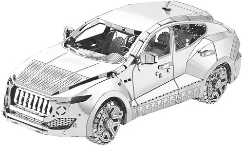 Playtastic, Playtastic 3D-Bausatz Auto aus Metall im Massstab 1:50, 49-teilig, 3D-Bausatz Auto aus Metall im Massstab 1:50, 49-teilig
