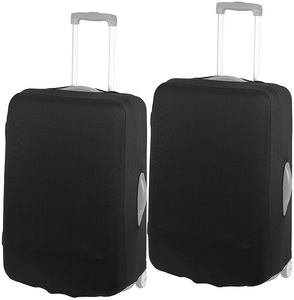 Xcase, Xcase 2er-Set elastische Schutzhülle für Koffer bis 63 cm Höhe, Grösse L, 2er-Set elastische Schutzhülle für Koffer bis 63 cm Höhe, Größe L