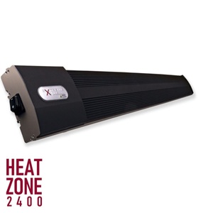 Extreme Line, Extreme Line Heat Zone (Farbe: Schwarz, Leistung: 2400 Watt, Ausführung: Ohne Funk-Steuerung), Extreme Line Heat Zone Heizstrahler ohne Funk-Steuerung (Schwarz)