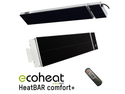 ecoheat, ecoheat HeatBAR comfort+ (Leistung: 1800 Watt), ecoheat HeatBAR comfort+ Heizstrahler 1800 Watt