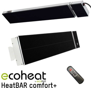 ecoheat, ecoheat HeatBAR comfort+ (Leistung: 1800 Watt), ecoheat HeatBAR comfort+ Heizstrahler 1800 Watt