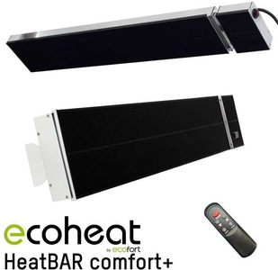 ecoheat, ecoheat HeatBAR comfort+ (Leistung: 2600 Watt), ecoheat HeatBAR comfort+ Heizstrahler 2600 Watt