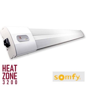 Extreme Line Heat Zone (Farbe: Weiss, Leistung: 3200 Watt, Ausführung: Mit Somfy Steuerung)