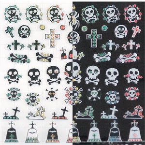 Lcn, LCN Nail Art Sticker Black and White, 