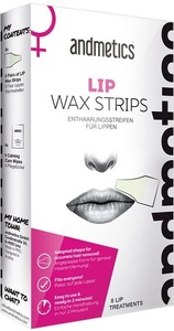 andmetics, andmetics Oberlippen Enthaarungsstreifen, andmetics - Lip Wax Strips