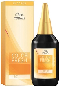 Wella, Wella Color Fresh pH 6.5 - Acid, Wella Color Fresh Tönungsliquid 75 ml 6/0 DUNKELBLOND