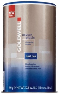 Goldwell, Goldwell Oxycur Platin polvere - gratis alleggerimento polvere 500g, Goldwell Oxycur Platin Dustfree