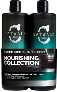 TIGI, TIGI CATWALK Oatmeal & Honey Tween Duo, Tigi Bed Head A Oatmeal&Honey Tween Duo - 2x750ml