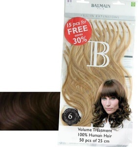 Balmain, Balmain Fill-In Extensions Value Pack Natural Straight, 
