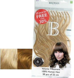 Balmain, Balmain Fill-In Extensions Value Pack Natural Straight, 