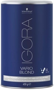 Schwarzkopf, Schwarzkopf IGORA Vario Blond Extra Power, Schw. Igora Vario Blond Extra Power 450g Blondierpulver