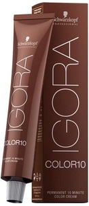 Schwarzkopf, Schwarzkopf Professional Igora Color 10 Permanent 10 Minute Color Cream 60ml (2oz), Schwarzkopf Professional Igora Color 10 6-99 Dunkelblond Violett Extra - 60ml